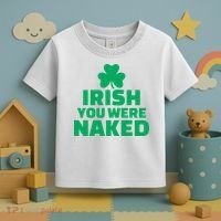 Irish You Were Naked Gift, St Patrick's Day Toddler T-Shirt thumb 3