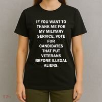 If You Want To Thank Me For My Military Service T-Shirt thumb 4