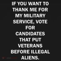If You Want To Thank Me For My Military Service T-Shirt thumb 7
