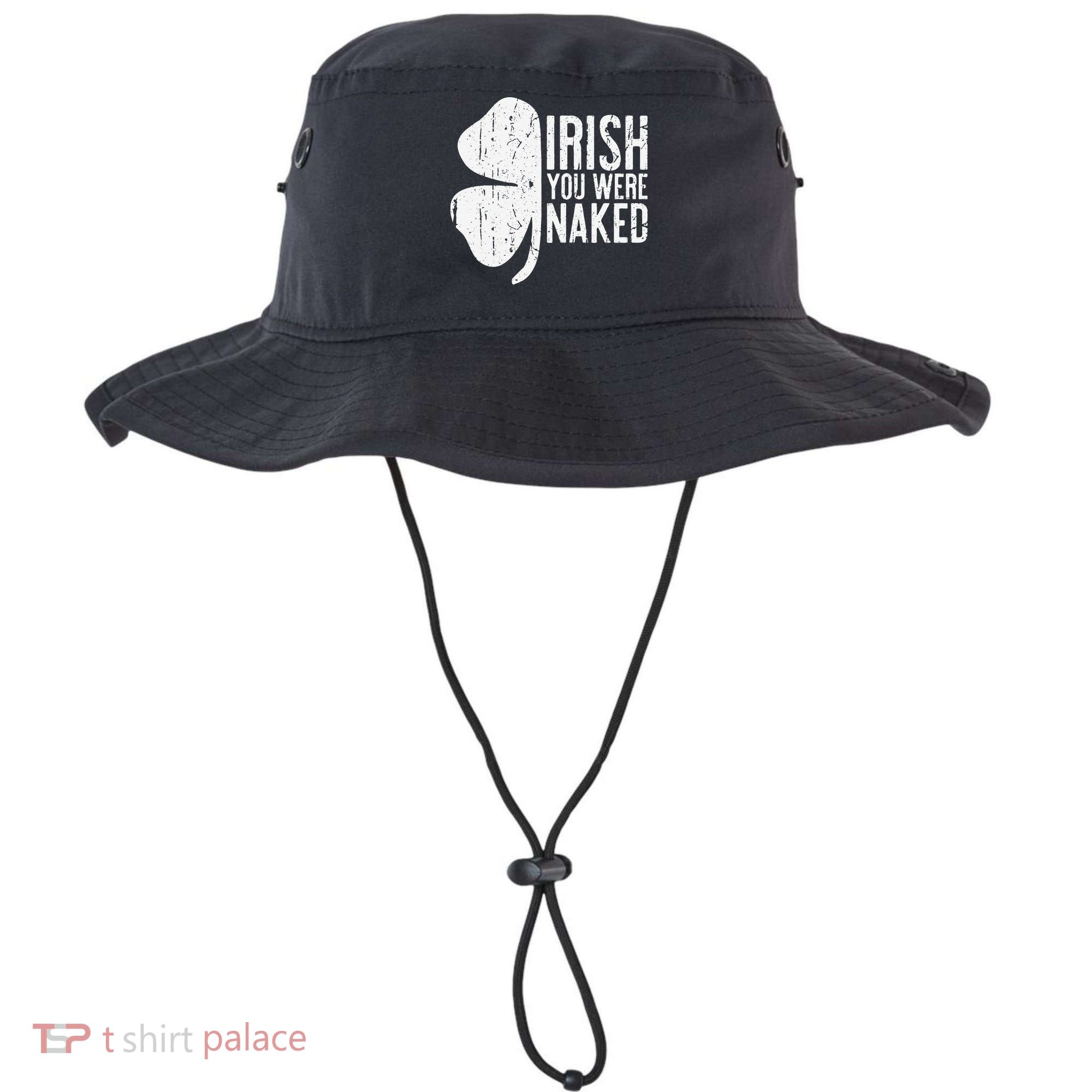 Irish You Were Naked Saint Patrick's Day Bucket Hat