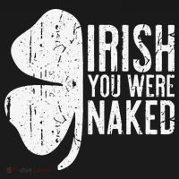 Irish You Were Naked Saint Patrick's Day Women's Hoodie thumb 2