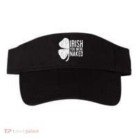 Irish You Were Naked Saint Patrick's Day Visor thumb 0