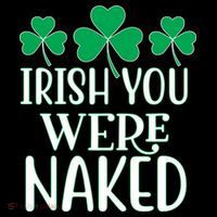 Irish You Were Naked Funny St Patricks Coffee Mug thumb 5