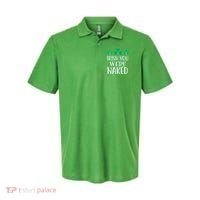Irish You Were Naked Funny St Patricks Polo thumb 0