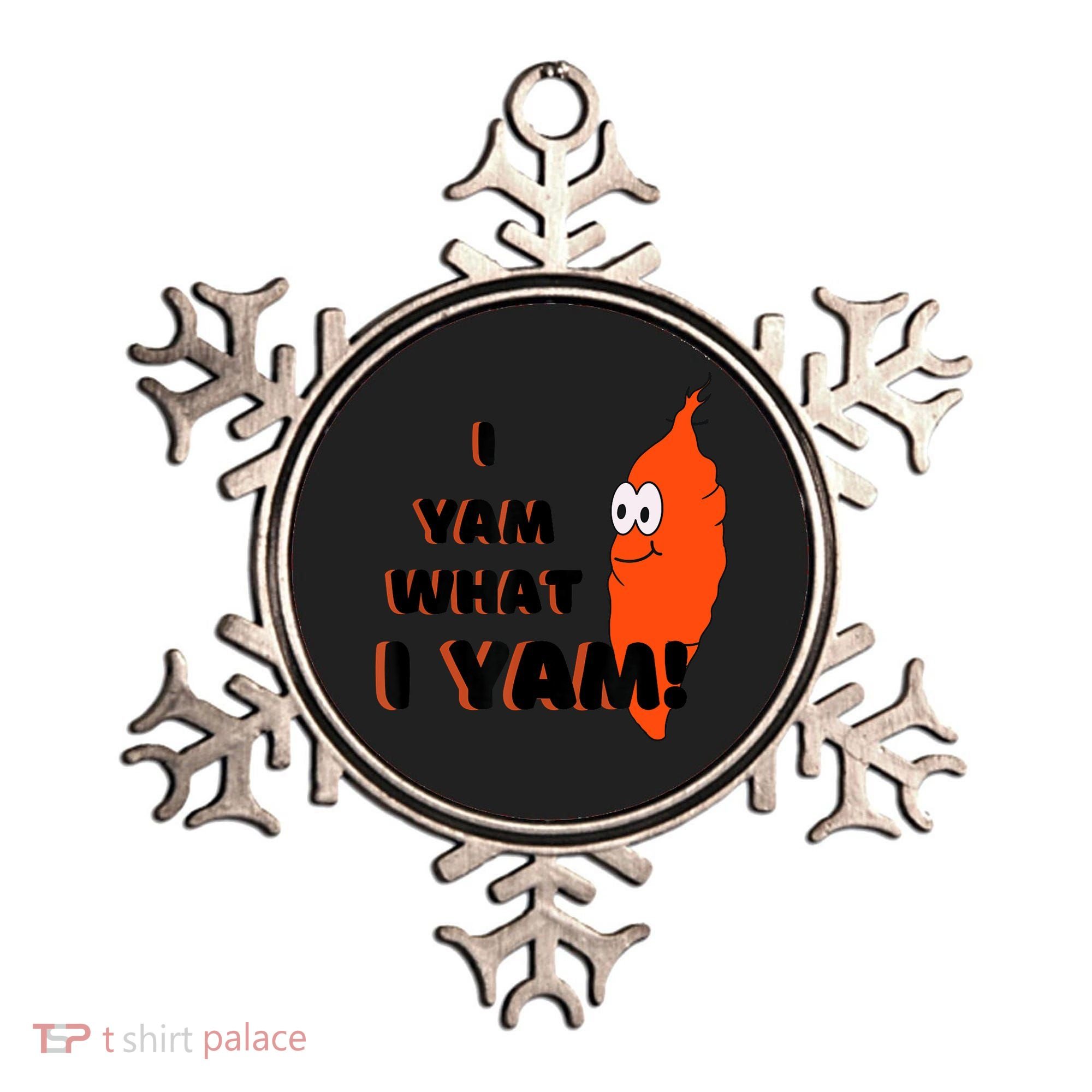 I Yam What I Yam Funny Yam Ornament