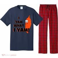 I Yam What I Yam Funny Yam Pajama Set thumb 0