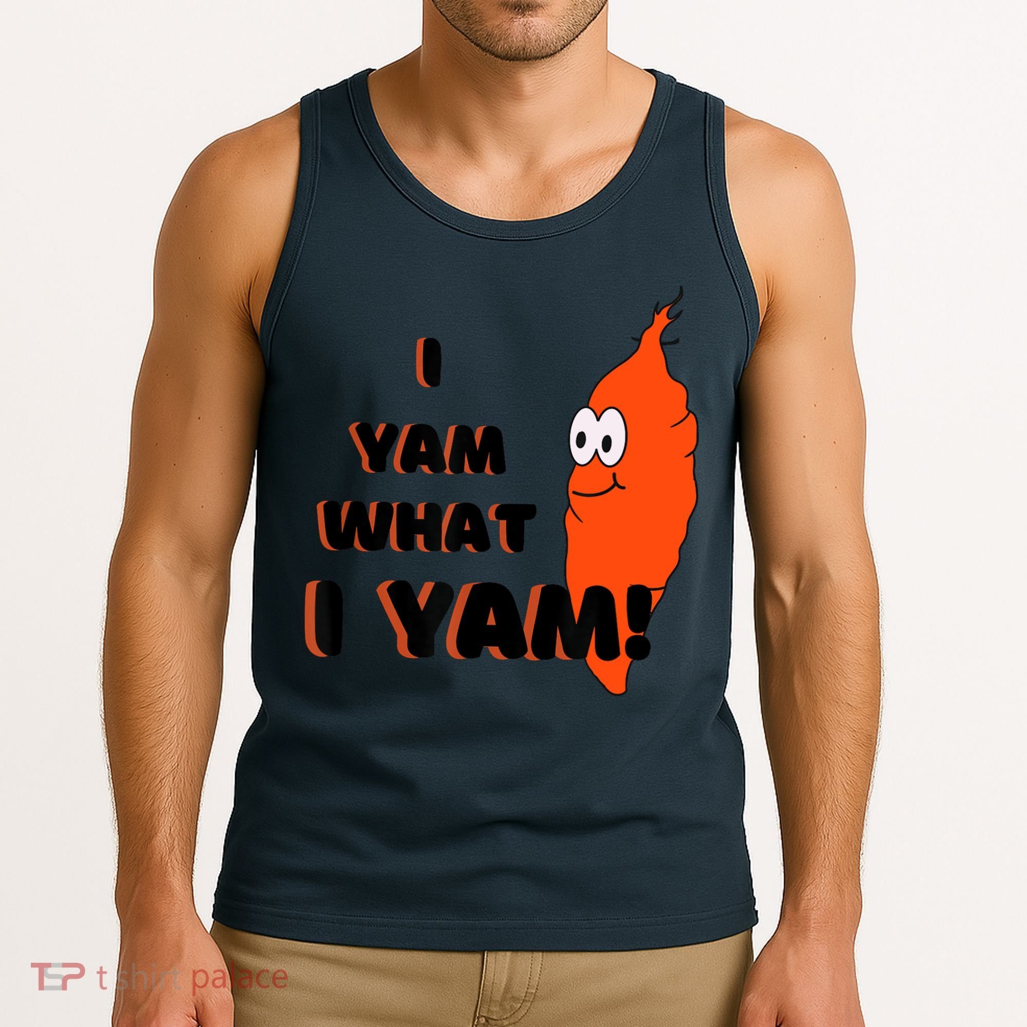 I Yam What I Yam Funny Yam Tank Top