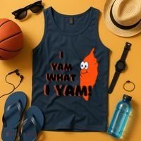 I Yam What I Yam Funny Yam Tank Top thumb 4