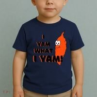 I Yam What I Yam Funny Yam Toddler T-Shirt thumb 2