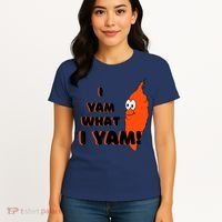I Yam What I Yam Funny Yam Women's T-Shirt thumb 4
