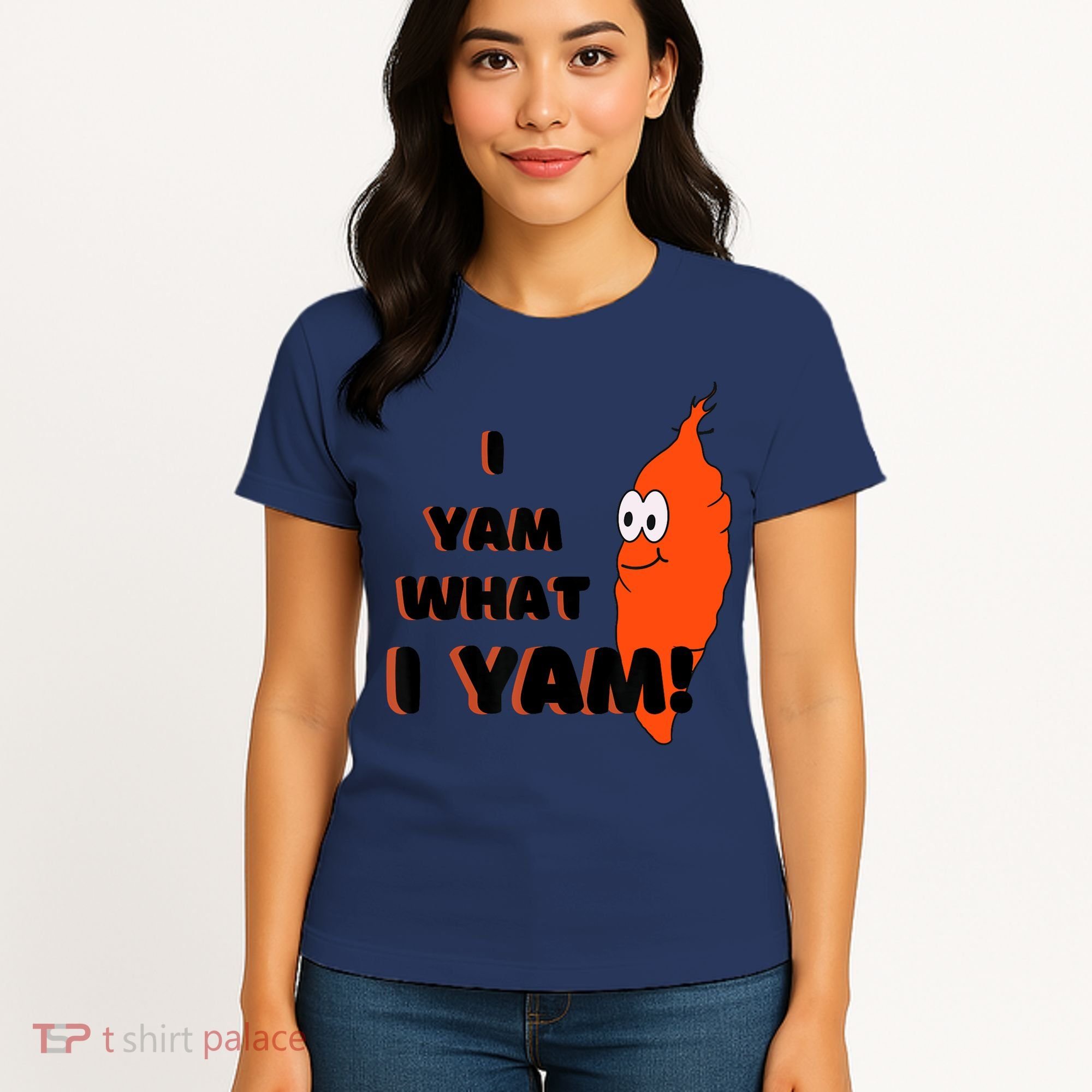 I Yam What I Yam Funny Yam Women's T-Shirt