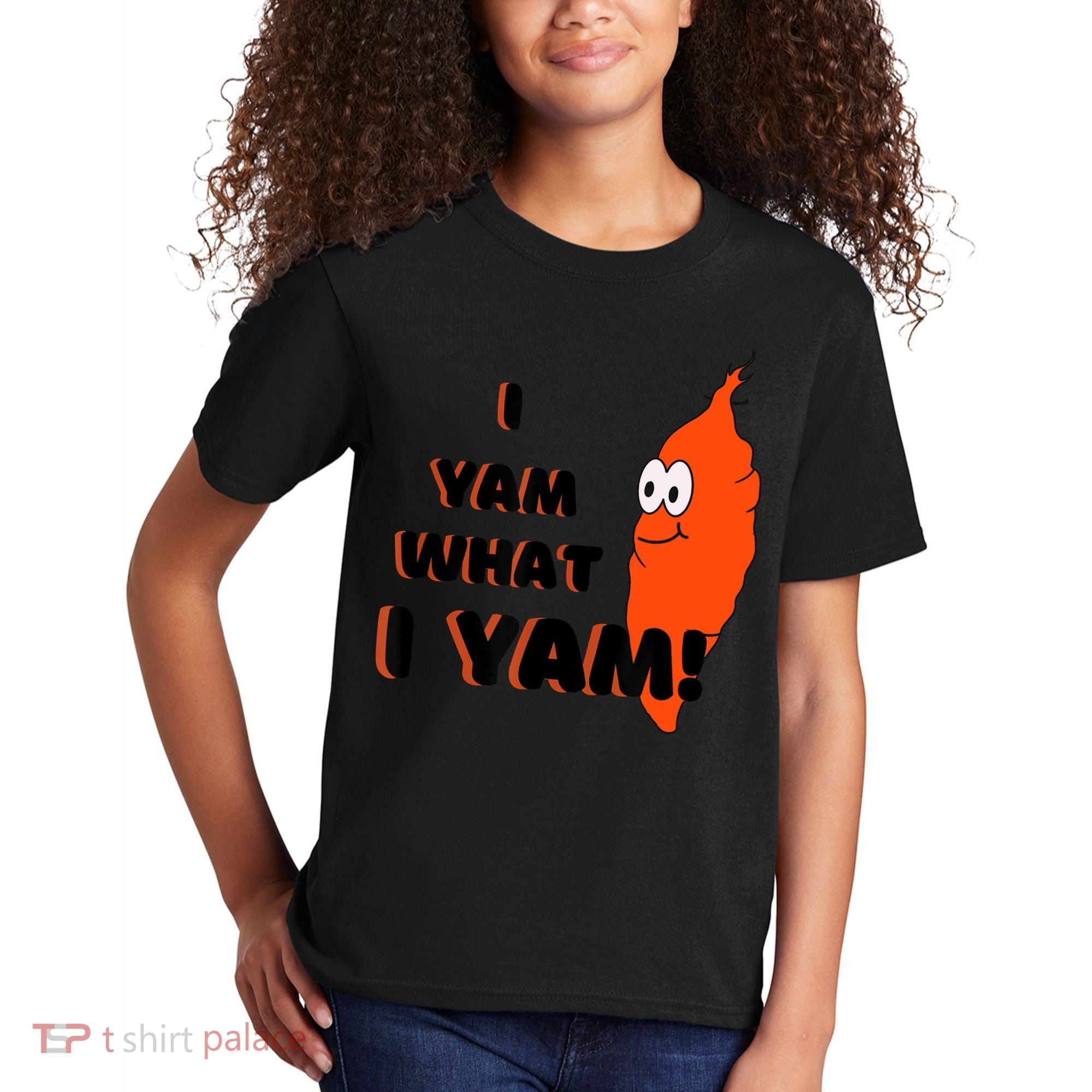 I Yam What I Yam Funny Yam Kids T-Shirt