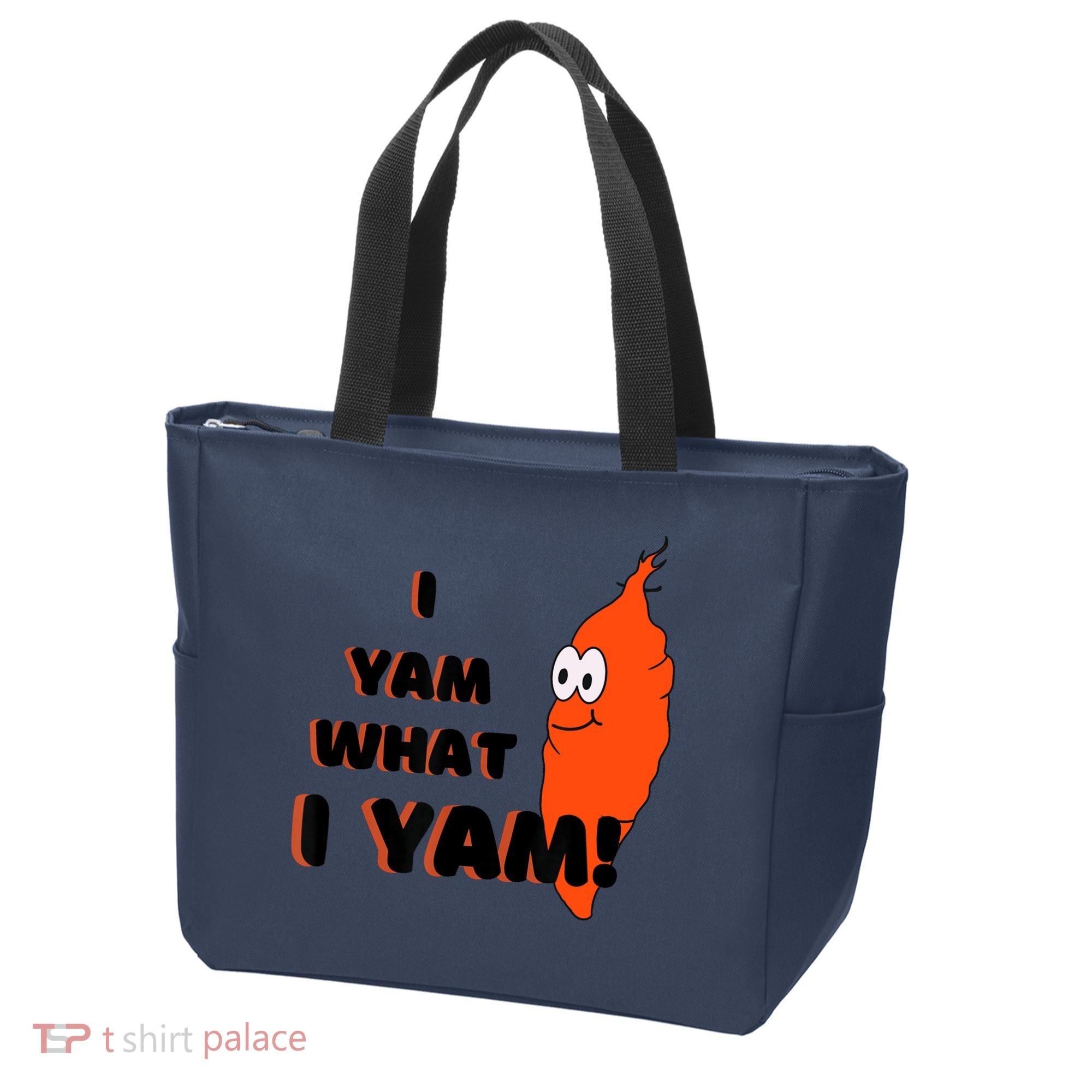 I Yam What I Yam Funny Yam Tote Bag