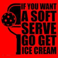 If You Want A Soft Serve Go Get Ice Cream Funny Pickleball Santa Hat thumb 1