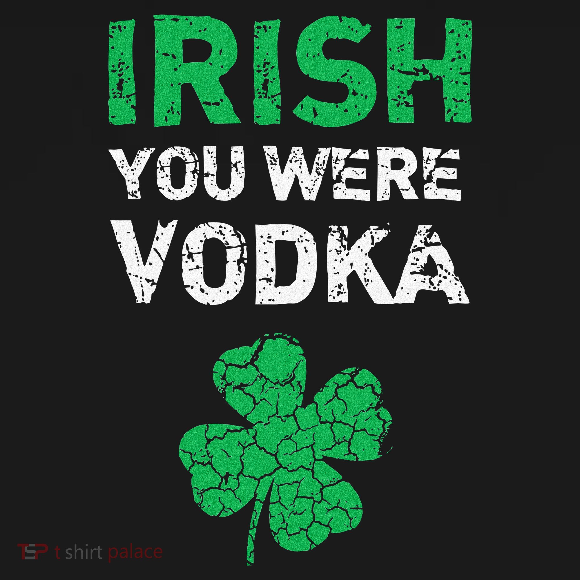 Irish You Were Vodka Funny St. Saint Patrick's Day Kids Hoodie