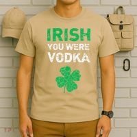 Irish You Were Vodka Funny St. Saint Patrick's Day T-Shirt thumb 6
