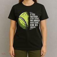 If you Wanted A Soft Serve Funny Tennis Player T-Shirt thumb 4
