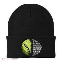If you Wanted A Soft Serve Funny Tennis Player Beanie thumb 0