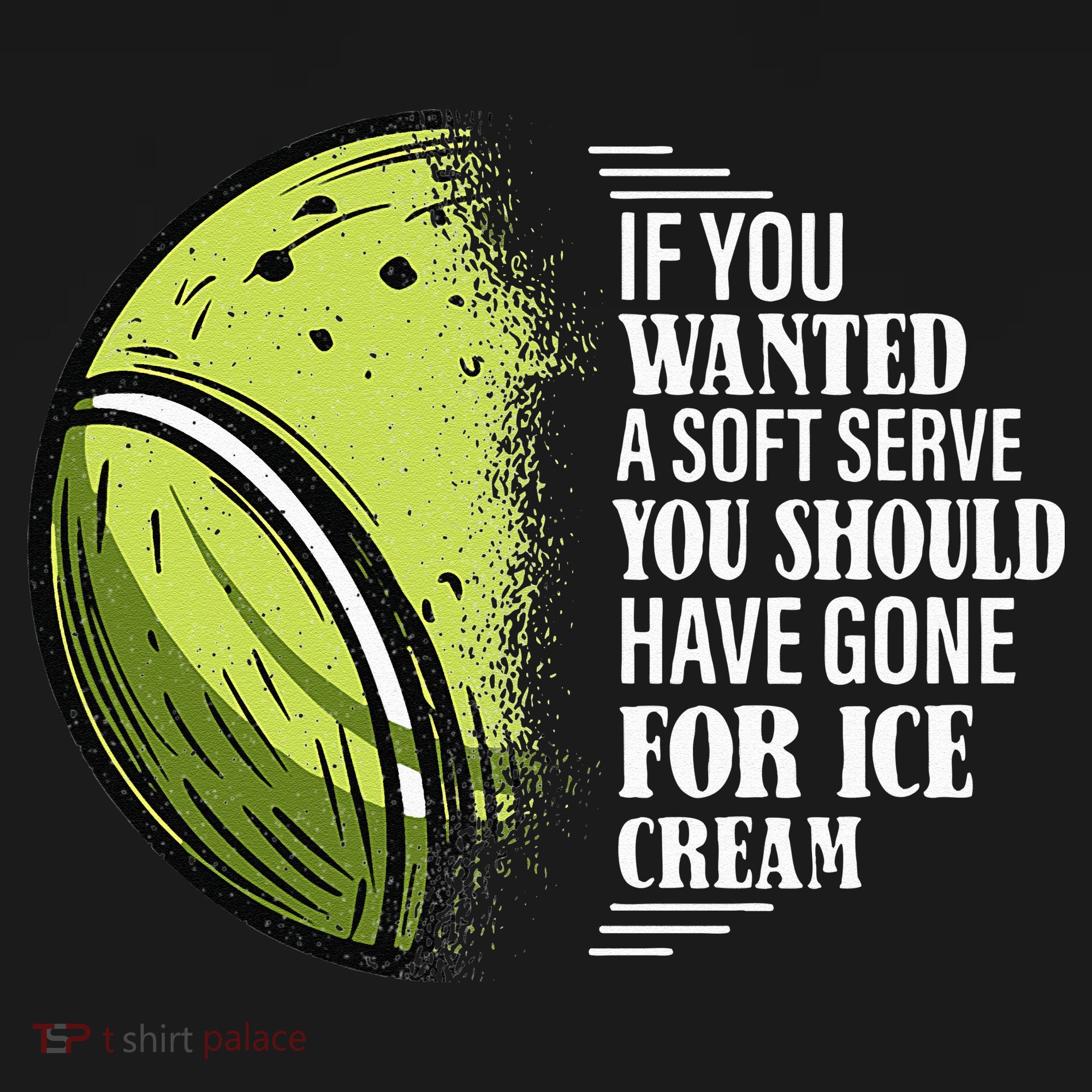 If you Wanted A Soft Serve Funny Tennis Player Women's Hoodie
