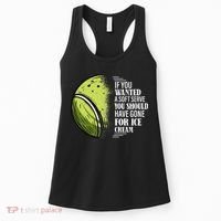 If you Wanted A Soft Serve Funny Tennis Player Women's Tank Top thumb 0