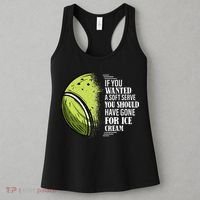 If you Wanted A Soft Serve Funny Tennis Player Women's Tank Top thumb 3