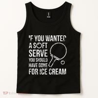 If You Wanted A Soft Serve Ping Pong Tank Top thumb 2