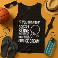 If You Wanted A Soft Serve Ping Pong Tank Top thumb 4