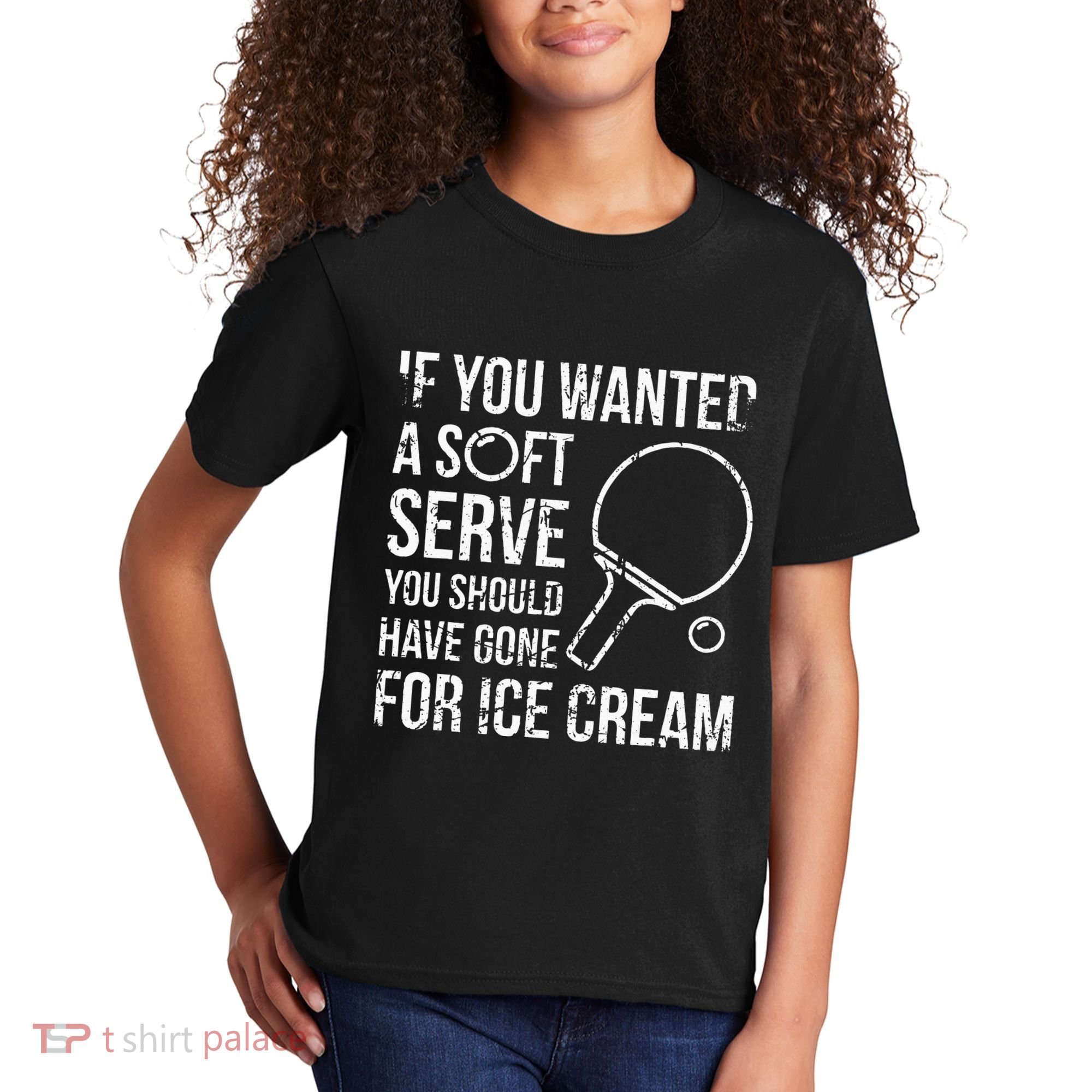 If You Wanted A Soft Serve Ping Pong Kids T-Shirt