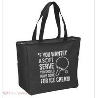 If You Wanted A Soft Serve Ping Pong Tote Bag thumb 2