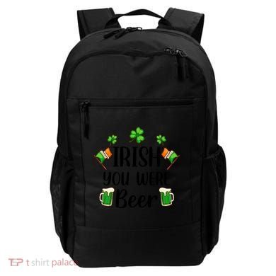 Irish You Were Beer St Patrick Day Drinking Gift Backpack