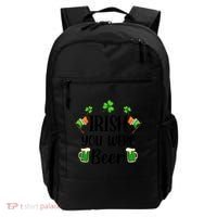 Irish You Were Beer St Patrick Day Drinking Gift Backpack thumb 0