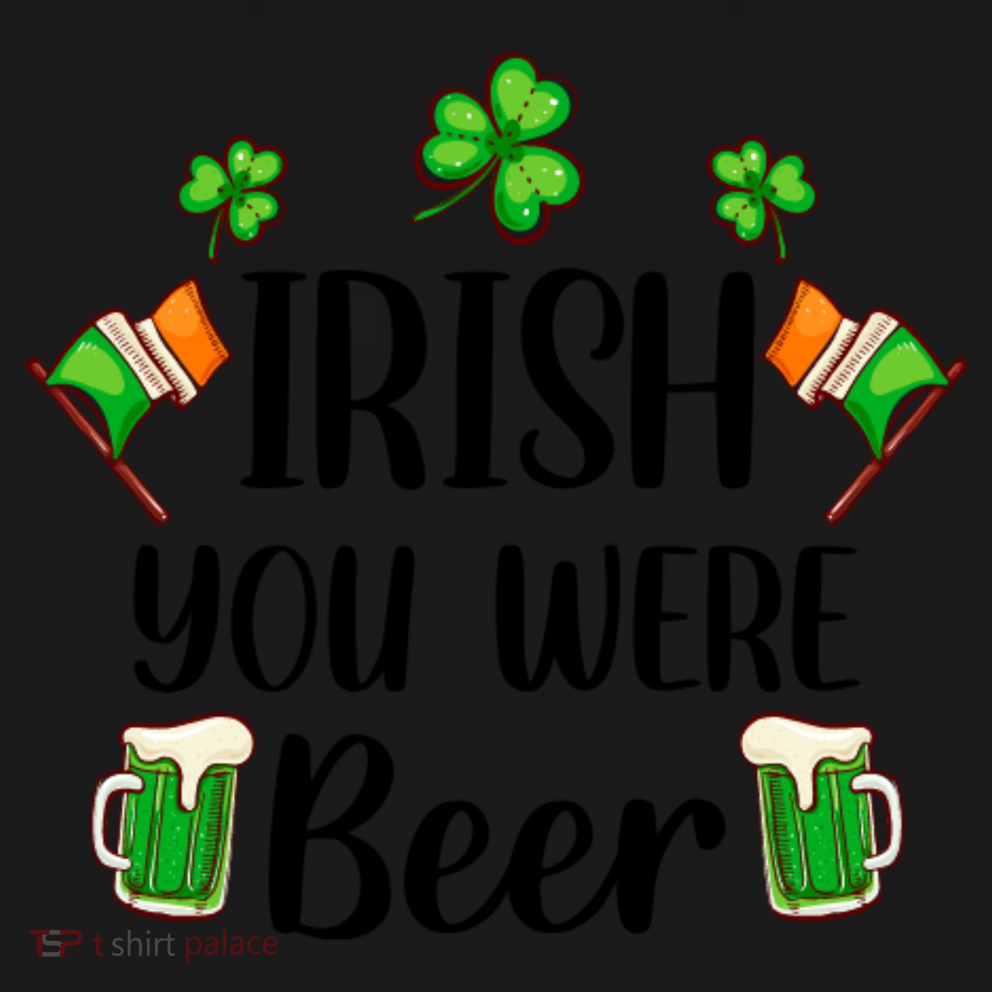 Irish You Were Beer St Patrick Day Drinking Gift Toddler Hoodie