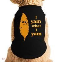 I Yam What I Yam Funny Gift Doggie Tank thumb 0