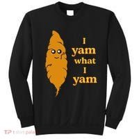 I Yam What I Yam Funny Gift Sweatshirt thumb 0