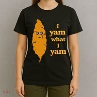 I Yam What I Yam Funny Gift T-Shirt thumb 4