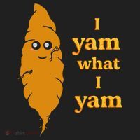 I Yam What I Yam Funny Gift Beanie thumb 2