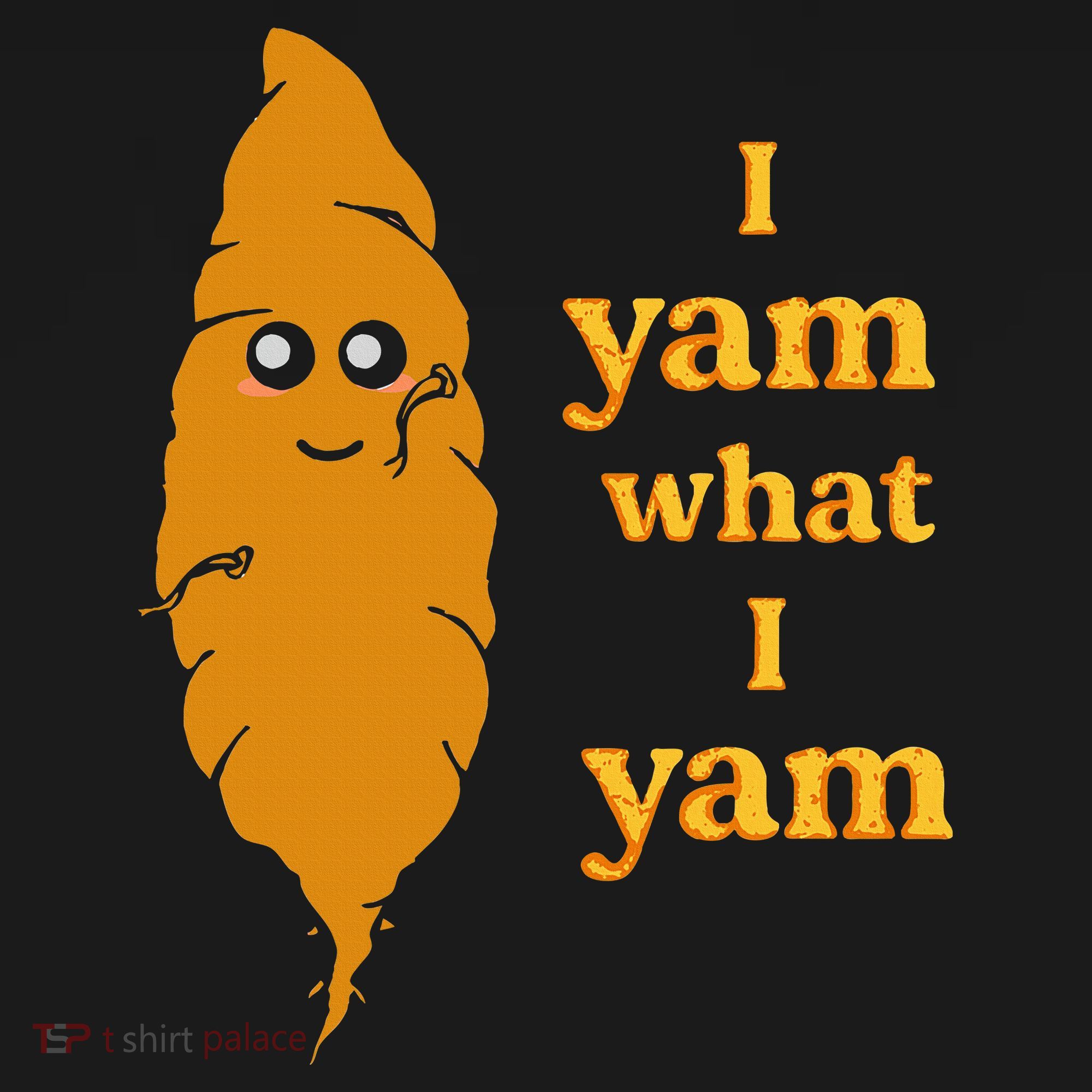 I Yam What I Yam Funny Gift Women's Hoodie