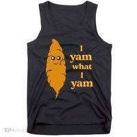 I Yam What I Yam Funny Gift Tank Top thumb 0