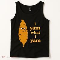 I Yam What I Yam Funny Gift Tank Top thumb 2