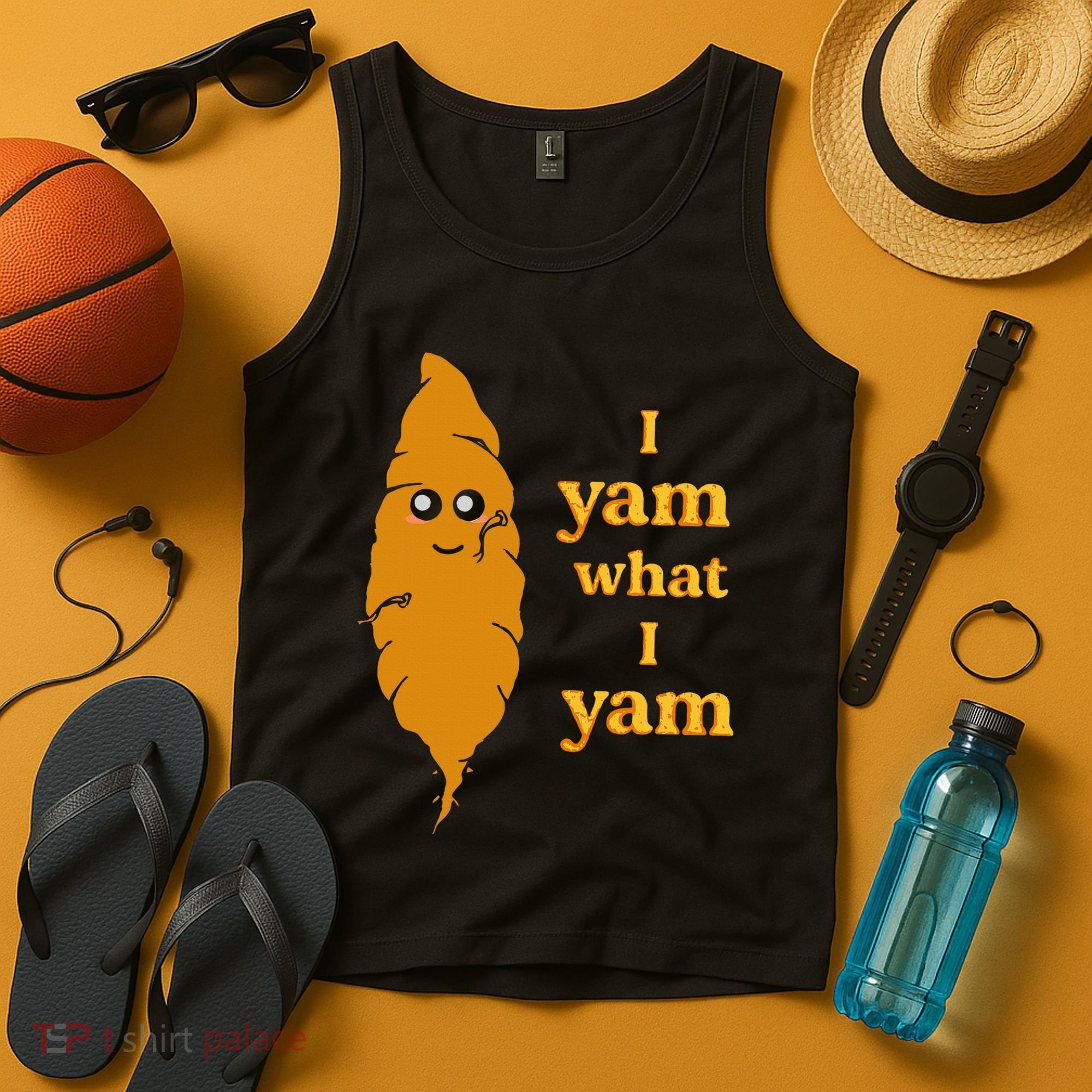 I Yam What I Yam Funny Gift Tank Top