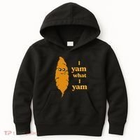 I Yam What I Yam Funny Gift Kids Hoodie thumb 0