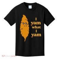 I Yam What I Yam Funny Gift Kids T-Shirt thumb 0