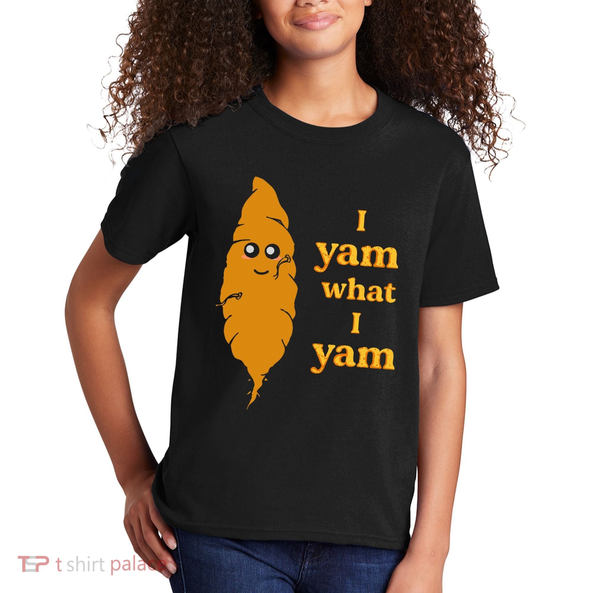I Yam What I Yam Funny Gift Kids T-Shirt