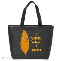 I Yam What I Yam Funny Gift Tote Bag thumb 0