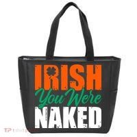 Irish You Were Naked Funny St Patricks Day Tote Bag thumb 0