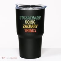 IM Zachary Doing Zachary Things Personalized Name Tumbler thumb 0