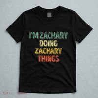 IM Zachary Doing Zachary Things Personalized Name T-Shirt thumb 5