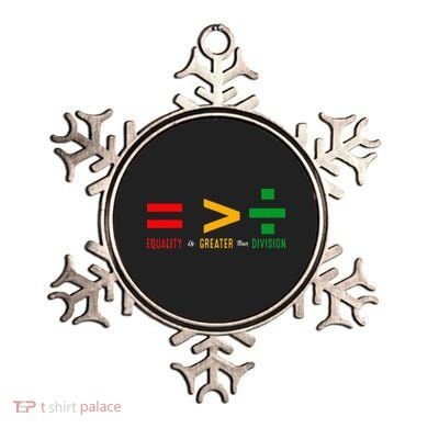 June 19th 1865 Equality Is Greater Than Division Ornament