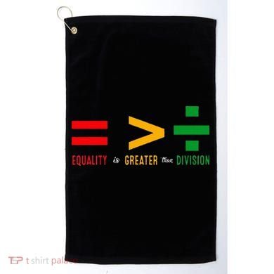 June 19th 1865 Equality Is Greater Than Division Golf Towel