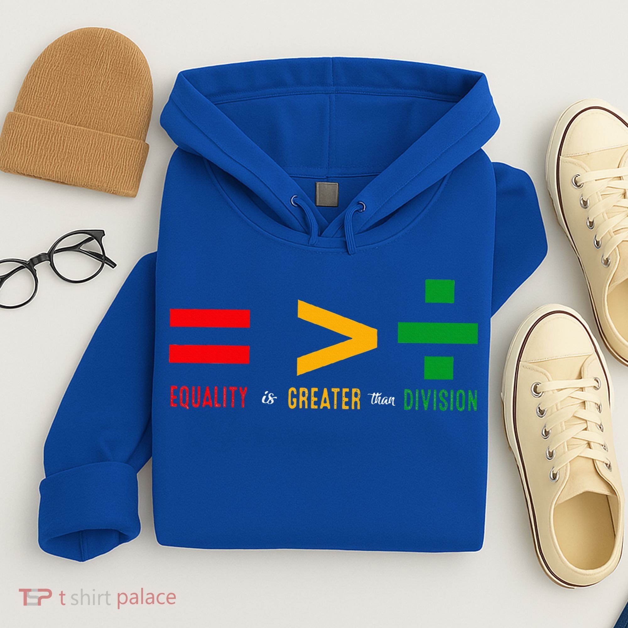 June 19th 1865 Equality Is Greater Than Division Hoodie